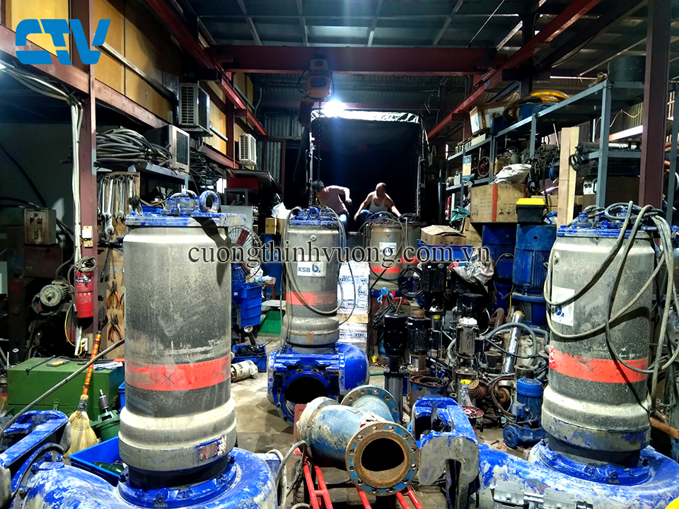 Dịch vụ sửa chữa máy bơm nước thải chìm chuyên nghiệp ở Hà Nội