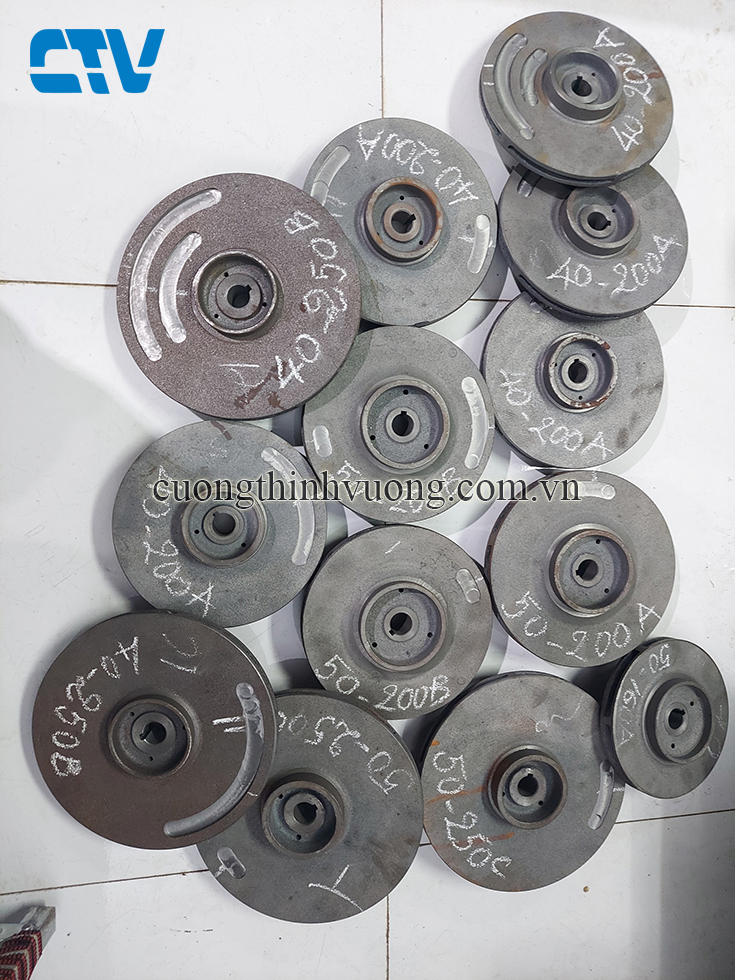 Gia công cánh máy bơm nước theo yêu cầu tại Hà Nội
