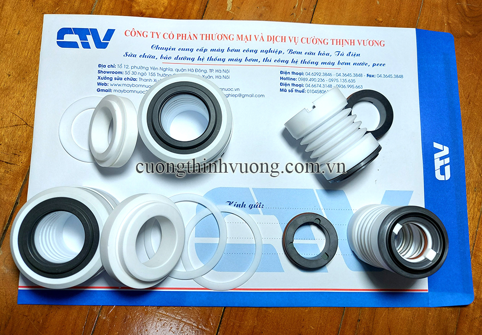 Phớt máy bơm công nghiệp chất lượng cao, giao hàng toàn quốc