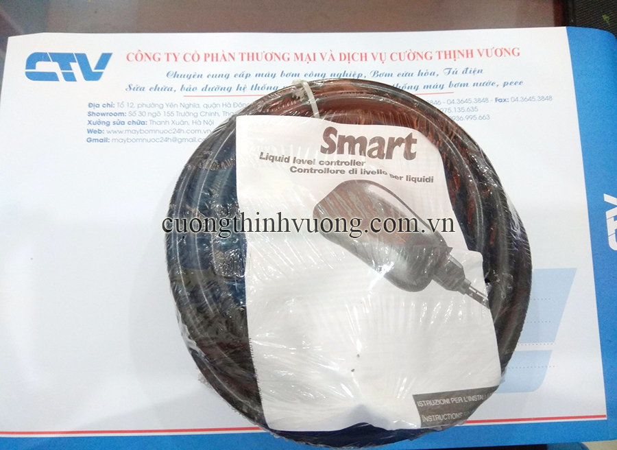 Phao bơm điện, phao báo mức nước Smart NHT