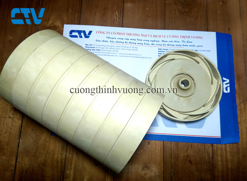 Cung cấp, sửa chữa thay thế cánh, ốp máy bơm trục đứng Pentax