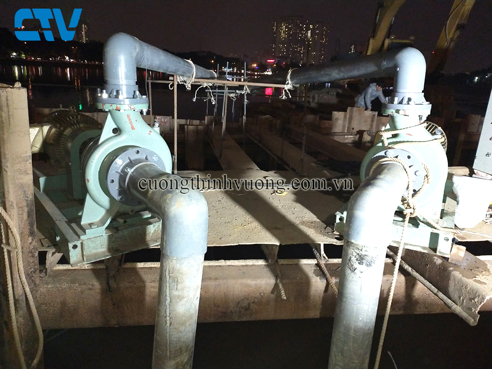Cho thuê máy bơm nước công nghiệp tại Hà Nội giá tốt